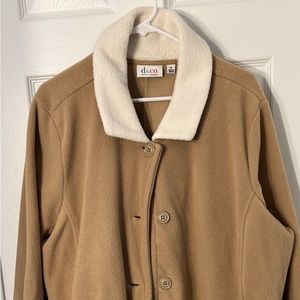 Women’s faux fleece coat